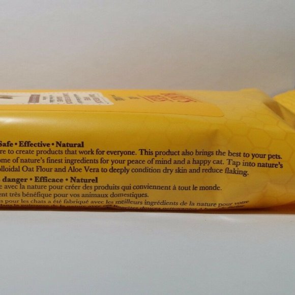4 Burt's Bees for Cats Dander Reducing Wipes - Picture 6 of 13